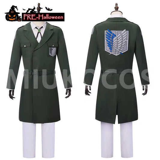 【In Stock】Anime Attack On Titan Cosplay Survey Corps Uniform Cosplay Costume - Cosplay Costumes