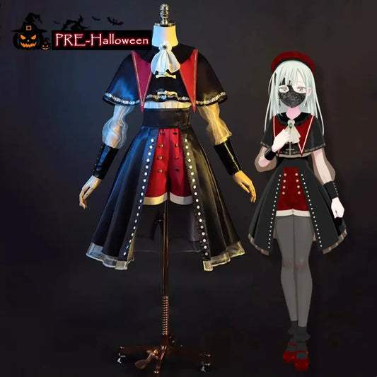 【In Stock】Anime BanG Dream! Ave Mujica Cosplay Mortis Mutsumi Wakaba Cosplay Costume - Cosplay Costumes