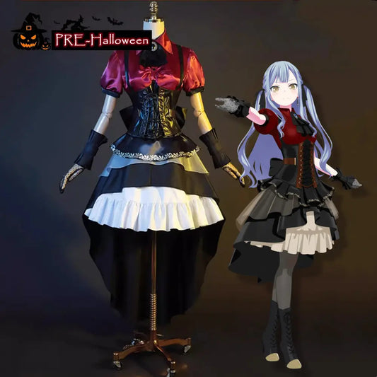 【In Stock】Anime BanG Dream! Ave Mujica Cosplay Oblivionis Sakiko Togawa Cosplay Costume - Cosplay Costumes