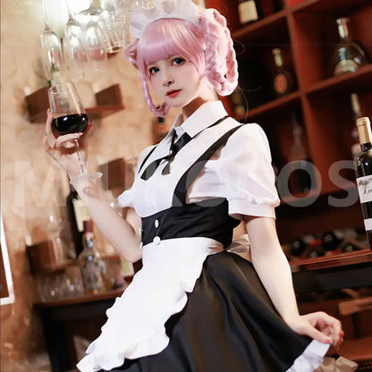 【In Stock】Anime Call of the Night Cosplay The Maid Outfit Nazuna Nanakusa Cosplay Maid Costume - Cosplay Costumes