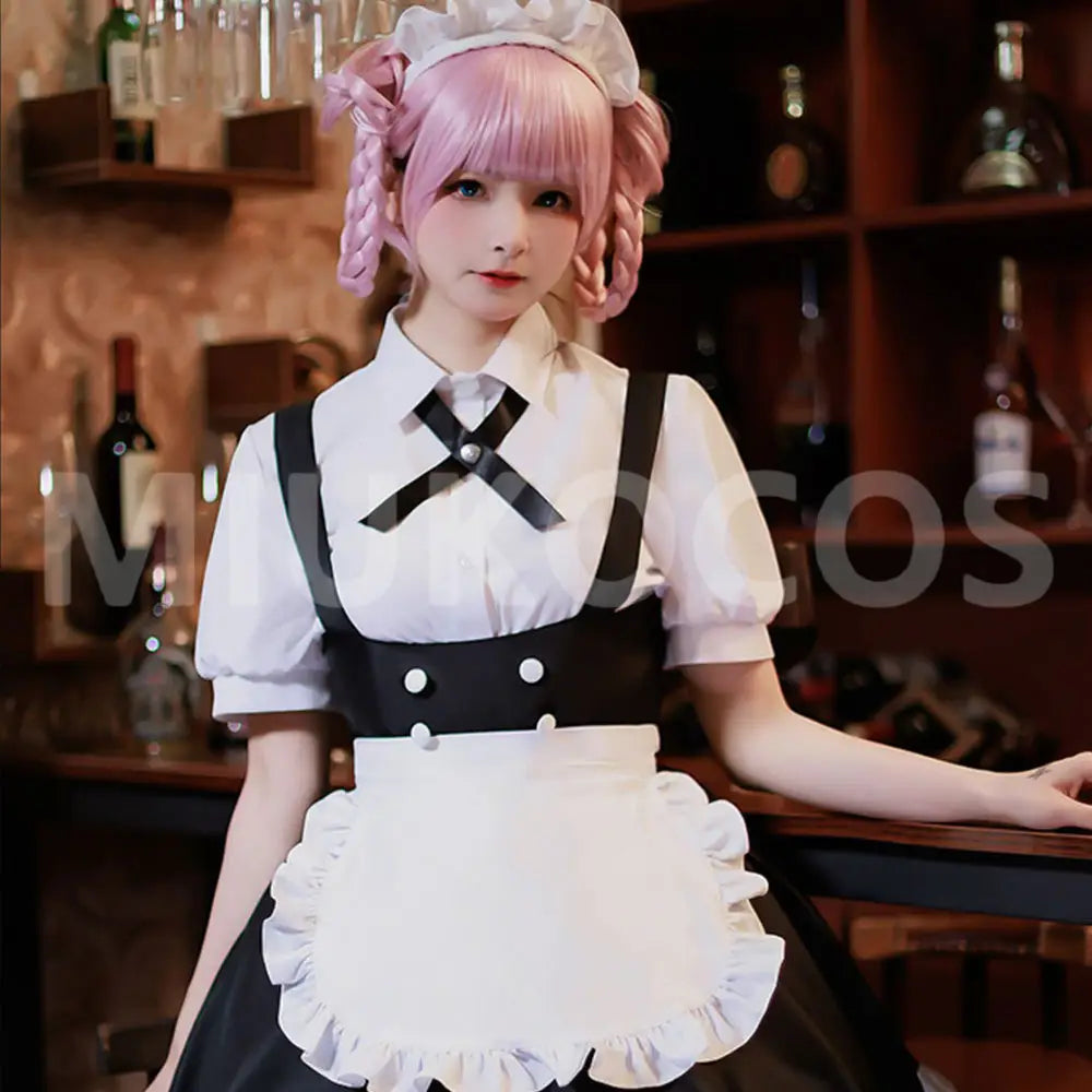 【In Stock】Anime Call of the Night Cosplay The Maid Outfit Nazuna Nanakusa Cosplay Maid Costume - Cosplay Costumes