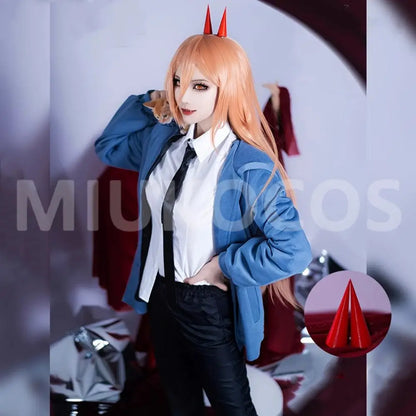 【In Stock】Anime Chainsaw Man Cosplay Power Cosplay Costume - Cosplay Costumes