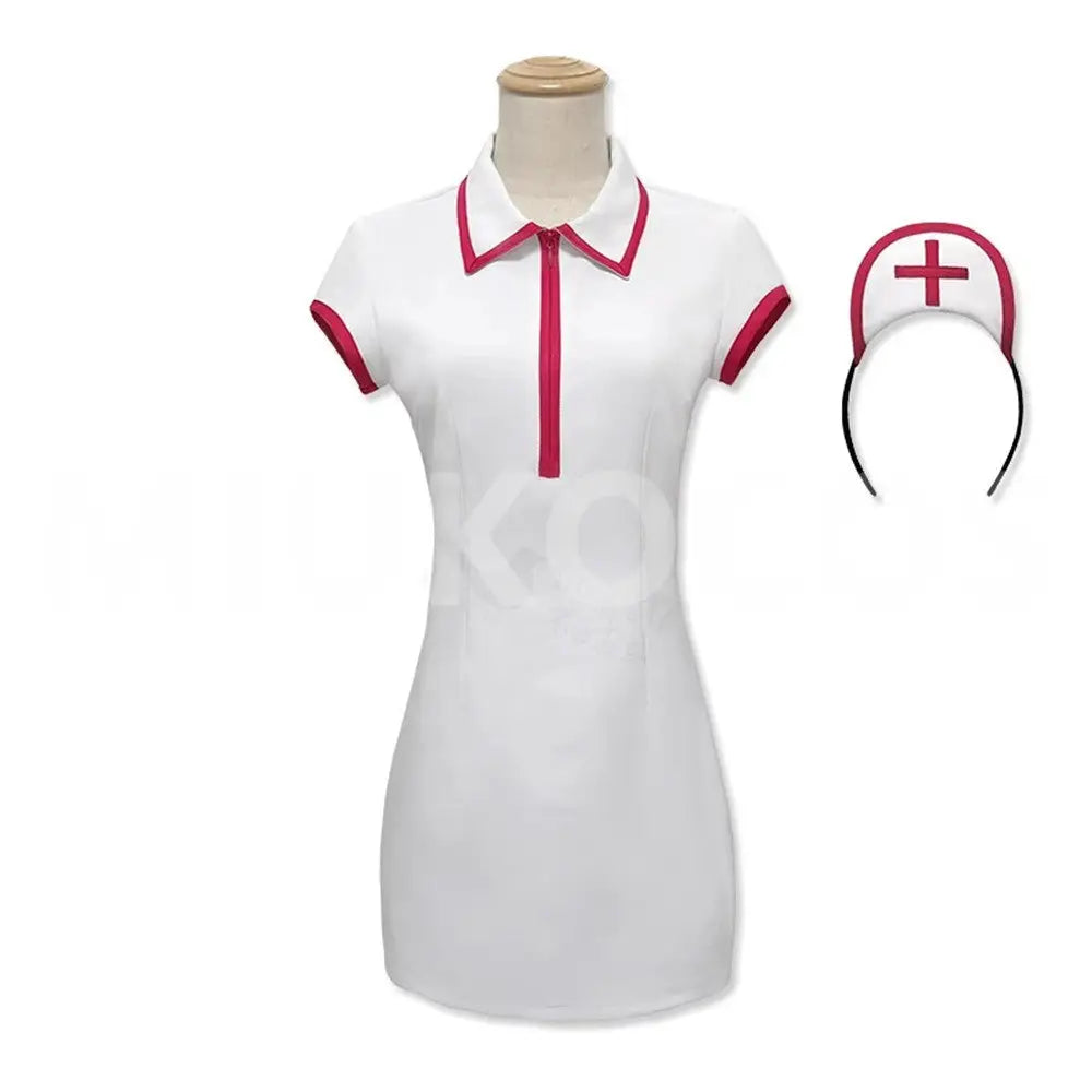 【In Stock】Anime Chainsaw Man Cosplay The Nurse Outfit Makima Cosplay Costume - Cosplay Costumes