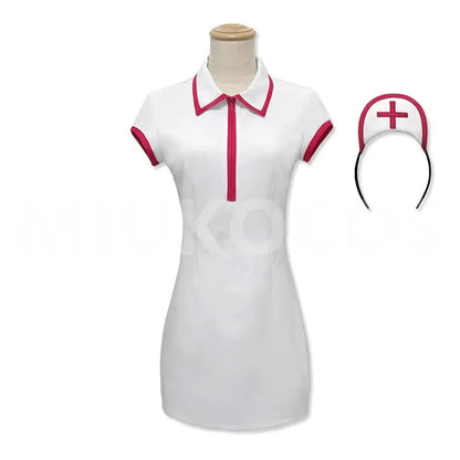 【In Stock】Anime Chainsaw Man Cosplay The Nurse Outfit Makima Cosplay Costume - Cosplay Costumes
