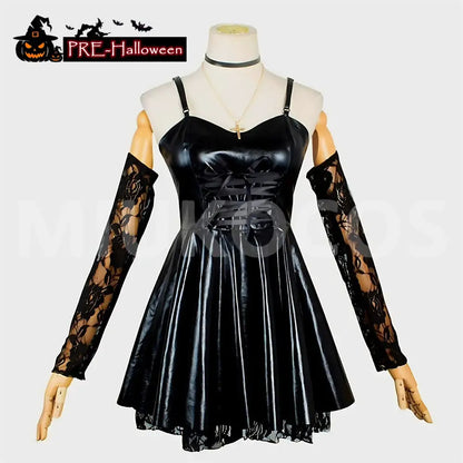 【In Stock】Anime Death Note Cosplay Misa Amane Cosplay Costume Halloween Dress - Cosplay Costumes