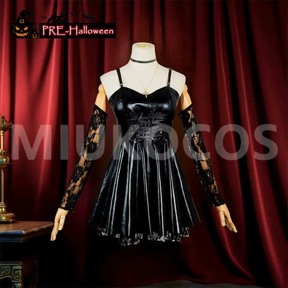 【In Stock】Anime Death Note Cosplay Misa Amane Cosplay Costume Halloween Dress - Cosplay Costumes