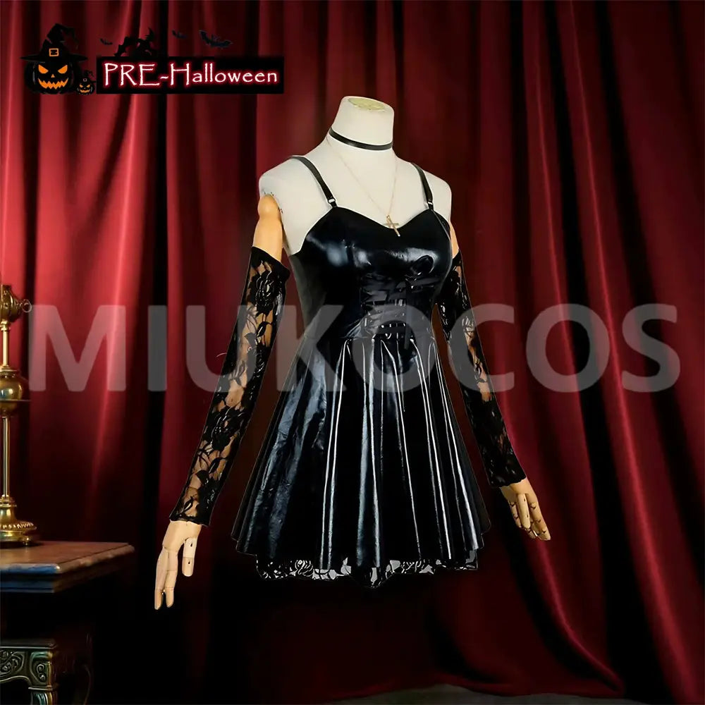 【In Stock】Anime Death Note Cosplay Misa Amane Cosplay Costume Halloween Dress - Cosplay Costumes