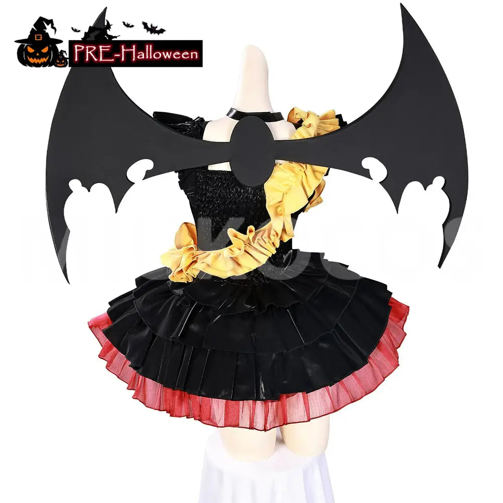 【In Stock】Anime Halloween Little Devil Women’s Lolita Dress Cosplay Costume Plus Size - Cosplay Costumes
