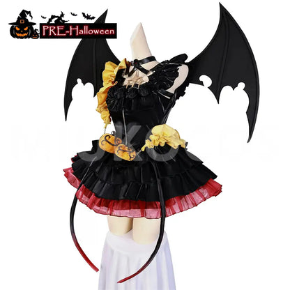 【In Stock】Anime Halloween Little Devil Women’s Lolita Dress Cosplay Costume Plus Size - Cosplay Costumes
