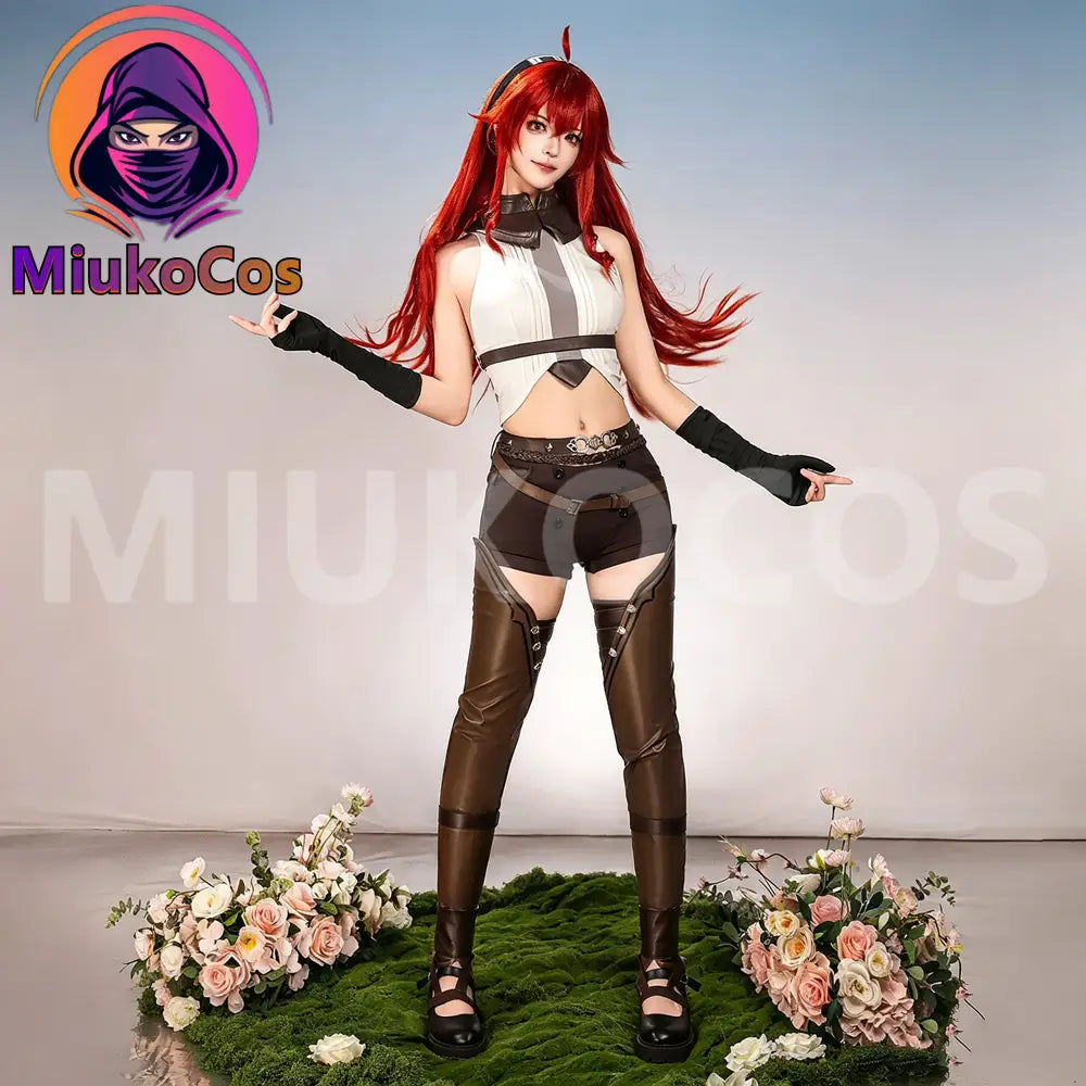 【In Stock】Anime Mushoku Tensei: Jobless Reincarnation Cosplay Eris Greyrat Cosplay Costume Premium Edition - Cosplay