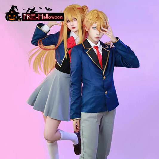 【In Stock】Anime Oshi no Ko Kana Arima &Hoshino Akuamarin School Uniforms Cosplay Costume - Cosplay Costumes