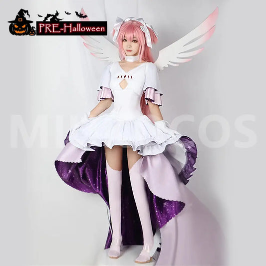 【In Stock】Anime Puella Magi Madoka Magica Cosplay Ultimate Madoka Cosplay Costume - Cosplay Costumes