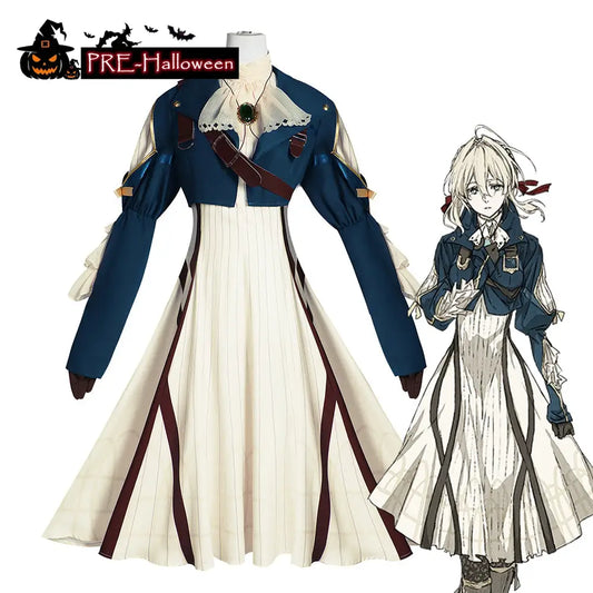【In Stock】Anime Violet Evergarden Cosplay Violet Evergarden Cosplay Costume - Cosplay Costumes