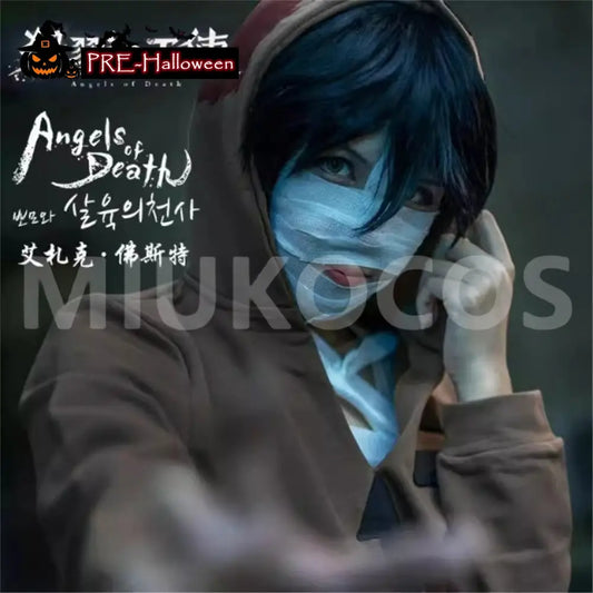 【In Stock】Game Angels of Death Cosplay Isaac Foster Cosplay Costume - Cosplay Costumes