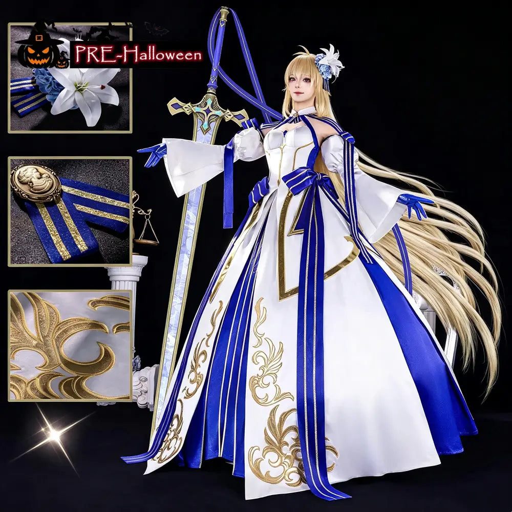 【In Stock】Game Fate/Grand Order Cosplay Archetype: Earth (3rd Ascension) Cosplay Costume Premium Edition - Cosplay