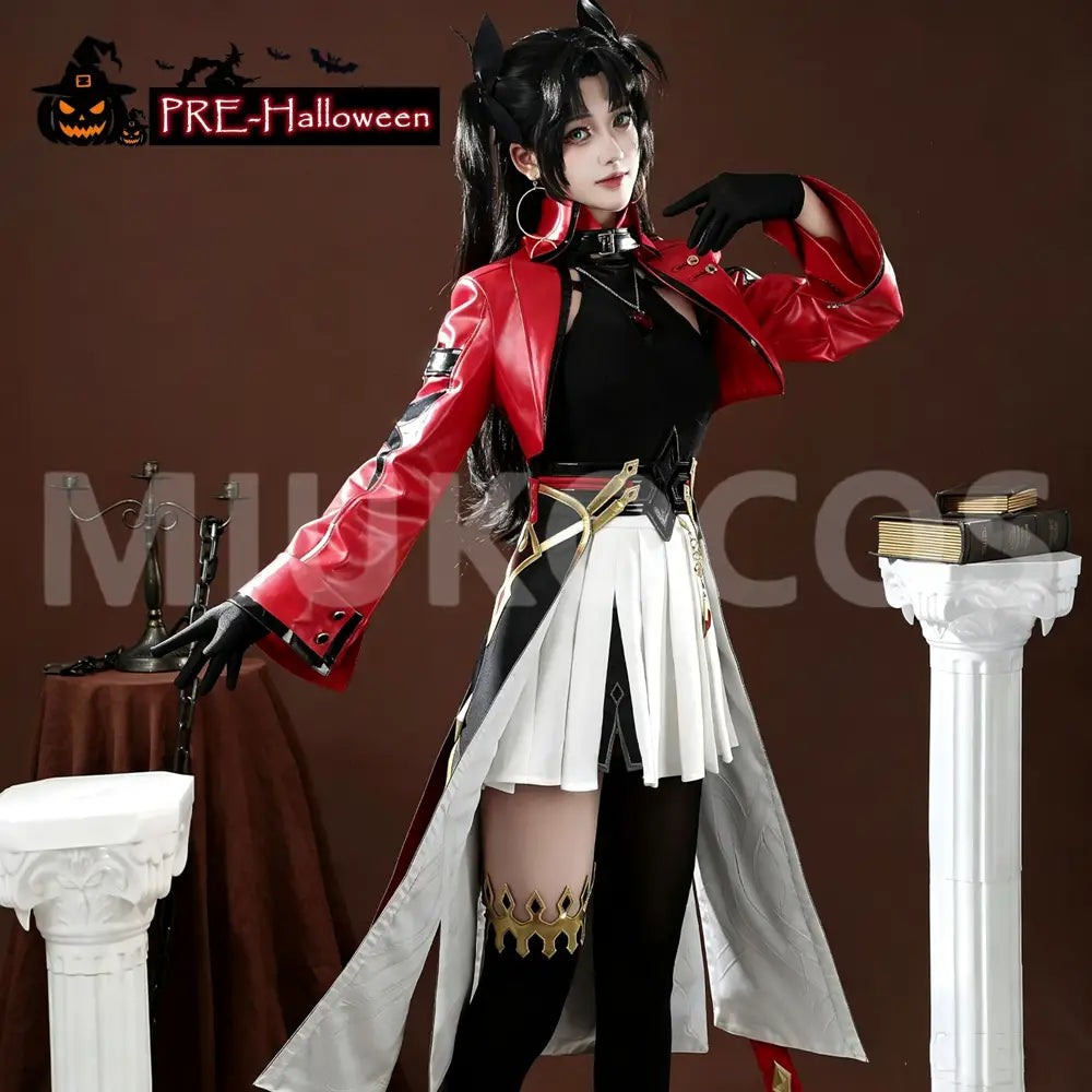 【In Stock】Game Fate&Honkai: Star Rail Cosplay Rin Tohsaka Cosplay Costume - Cosplay Costumes