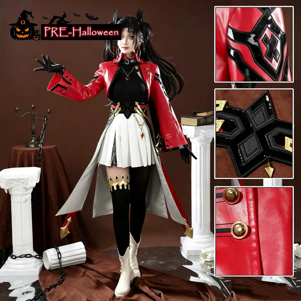 【In Stock】Game Fate&Honkai: Star Rail Cosplay Rin Tohsaka Cosplay Costume - Cosplay Costumes
