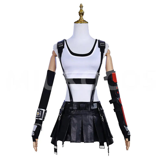 【In Stock】Game Final Fantasy VII Remake Cosplay Tifa Lockhart Cosplay Costume - Cosplay Costumes