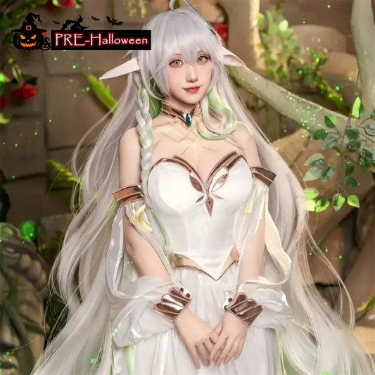 【In Stock】Game Genshin Impact Cosplay Greater Lord Rukkhadevata Cosplay Costume Plus Size - Cosplay Costumes