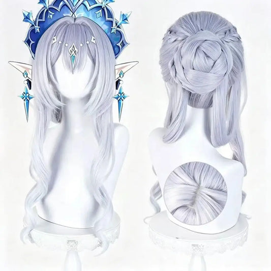 【In Stock】Game Genshin Impact Cosplay Tsaritsa Cosplay Wig - Cosplay Wigs