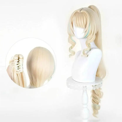 【In Stock】Game Genshin Impact Cosplay Vesna Cosplay Wig - Wig Style1 - Cosplay Wigs