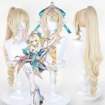 【In Stock】Game Genshin Impact Cosplay Vesna Cosplay Wig - Cosplay Wigs