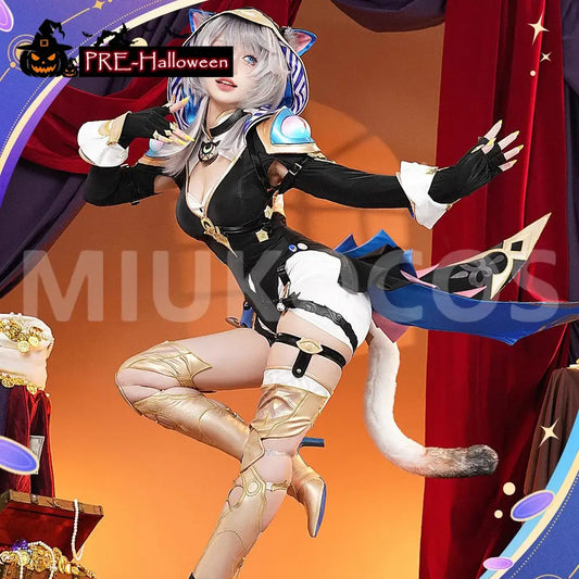 【In Stock】Game Honkai: Star Rail Cosplay Cipher Cosplay Costume Premium Edition - Cosplay Costumes