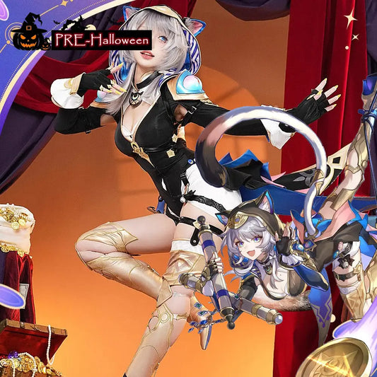 【In Stock】Game Honkai: Star Rail Cosplay Cipher Cosplay Costume Premium Edition - Cosplay Costumes