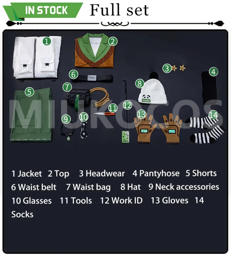 【In Stock】Game Identity Ⅴ Cosplay Anne Lester Cosplay Costume Premium Edition - Full set 1 / XS - Cosplay Costumes