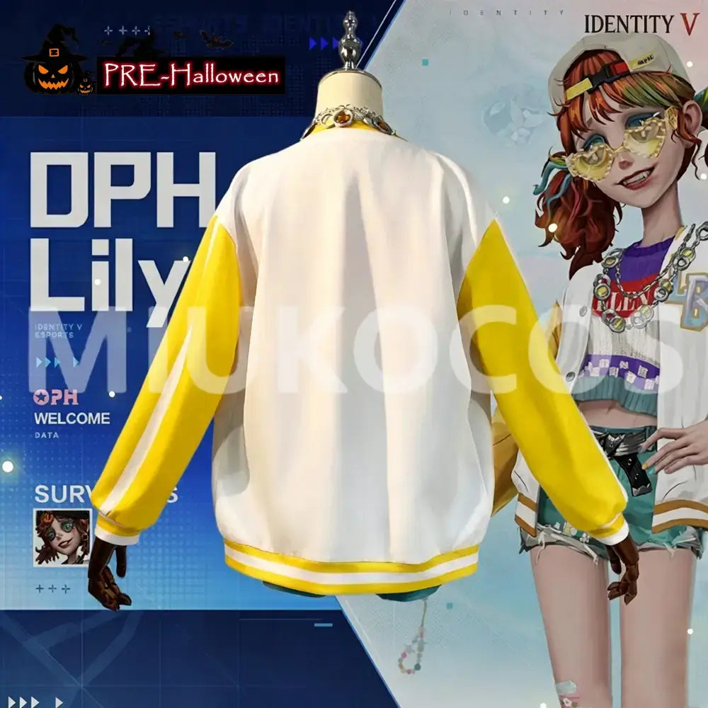 【In Stock】Game Identity Ⅴ Cosplay Cheerleader OPH Lily Balier Cosplay Costume - Cosplay Costumes