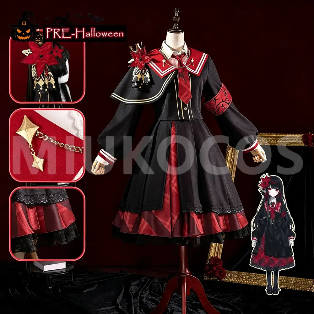 【In Stock】Game Magical Girl Witch Trials Cosplay Nikaido Hiro Cosplay Costume Premium Edition - Cosplay Costumes