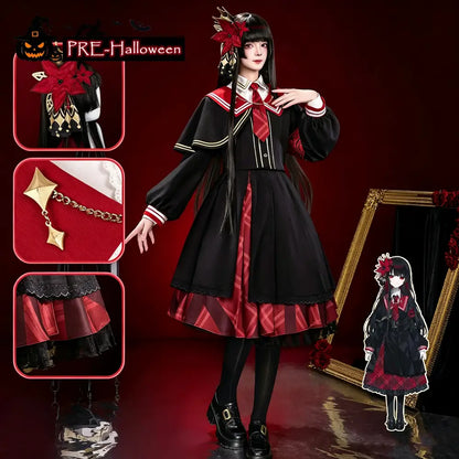 【In Stock】Game Magical Girl Witch Trials Cosplay Nikaido Hiro Cosplay Costume Premium Edition - Cosplay Costumes