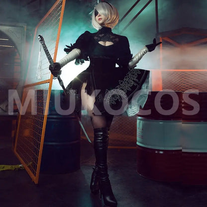 【In Stock】Game NieR: Automata Cosplay YoRHa No.2 Type B Cosplay Costume - Cosplay Costumes