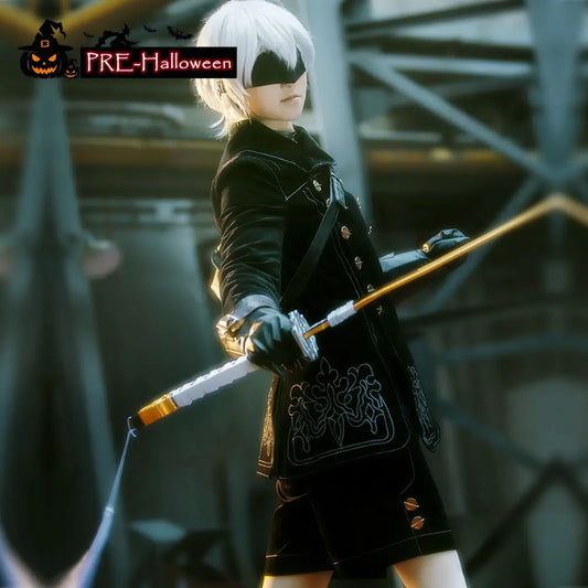 【In Stock】Game NieR: Automata Cosplay YoRHa No.9 Type S Cosplay Costume - Cosplay Costumes