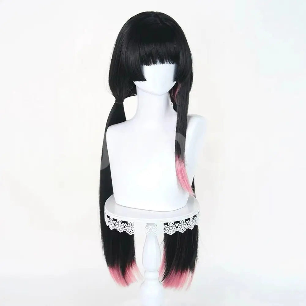 【In Stock】Game Wuthering Waves Cosplay Chisa Peach Parfait Cosplay Wig - Wig Only - Cosplay Wigs