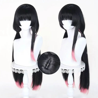【In Stock】Game Wuthering Waves Cosplay Chisa Peach Parfait Cosplay Wig - Wig Only - Cosplay Wigs