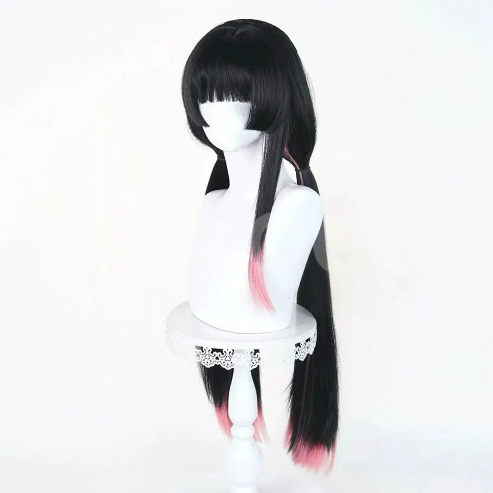 【In Stock】Game Wuthering Waves Cosplay Chisa Peach Parfait Cosplay Wig - Wig Only - Cosplay Wigs