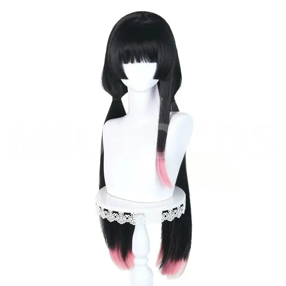 【In Stock】Game Wuthering Waves Cosplay Chisa Peach Parfait Cosplay Wig - Wig Only - Cosplay Wigs
