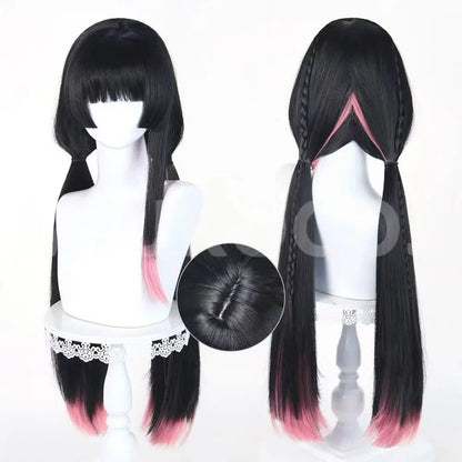 【In Stock】Game Wuthering Waves Cosplay Chisa Peach Parfait Cosplay Wig - Wig Only - Cosplay Wigs