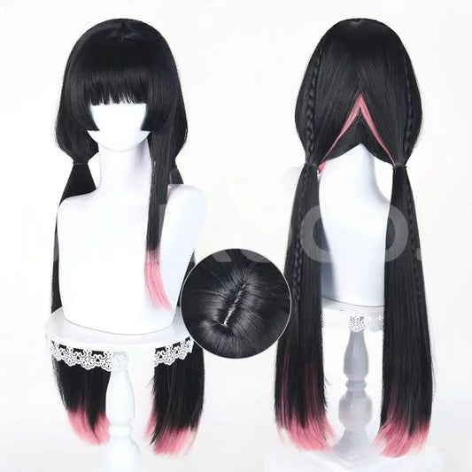 【In Stock】Game Wuthering Waves Cosplay Chisa Peach Parfait Cosplay Wig - Wig Only - Cosplay Wigs