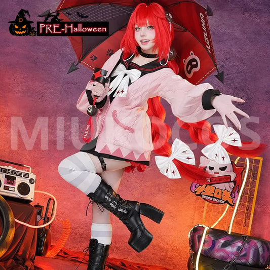 【In Stock】Game Zenless Zone Zero Cosplay Ukinami Yuzuha Cosplay Costume Premium Edition - Cosplay Costumes