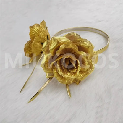 【In Stock】MiukoCosplay Anime Spy X Family Yor Forger Props Yor Forger Cosplay Accessory Prop - Flower Headpiece