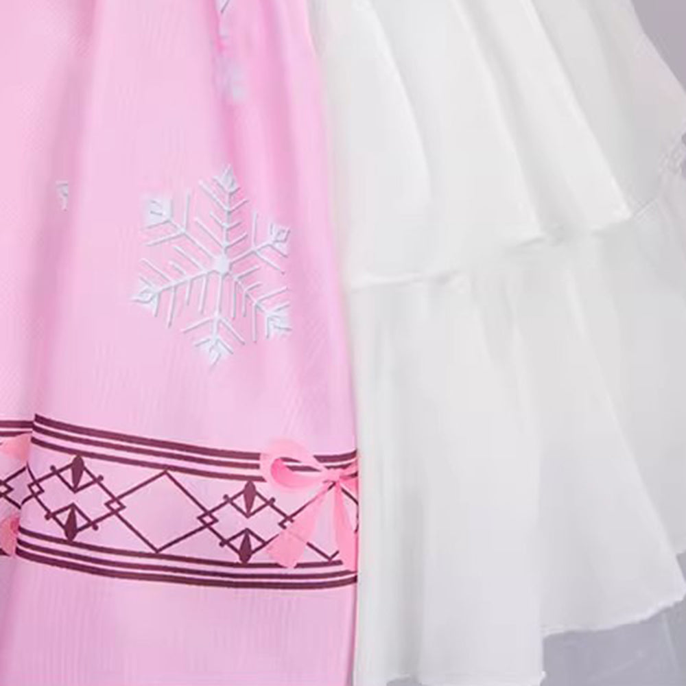 【In Stock】Game Infinity Nikki Cosplay Pink Dress Cosplay Costume
