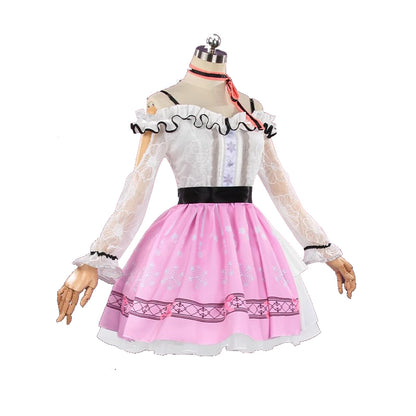 【In Stock】Game Infinity Nikki Cosplay Pink Dress Cosplay Costume