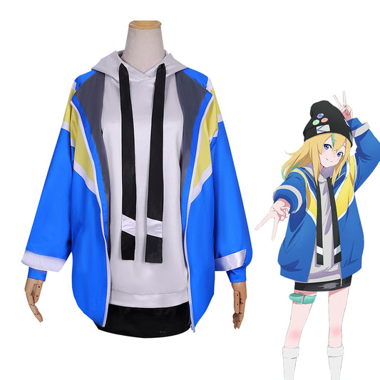 【In Stock】Anime Jellyfish Can't Swim in the Night Cosplay Kano Yamanouchi Cosplay Costume Plus Size