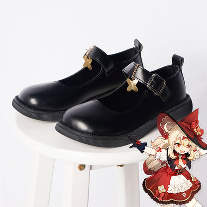 Game Genshin Impact Cosplay Blossoming Starlight Klee Cosplay Shoes - Cosplay Shoes Boots