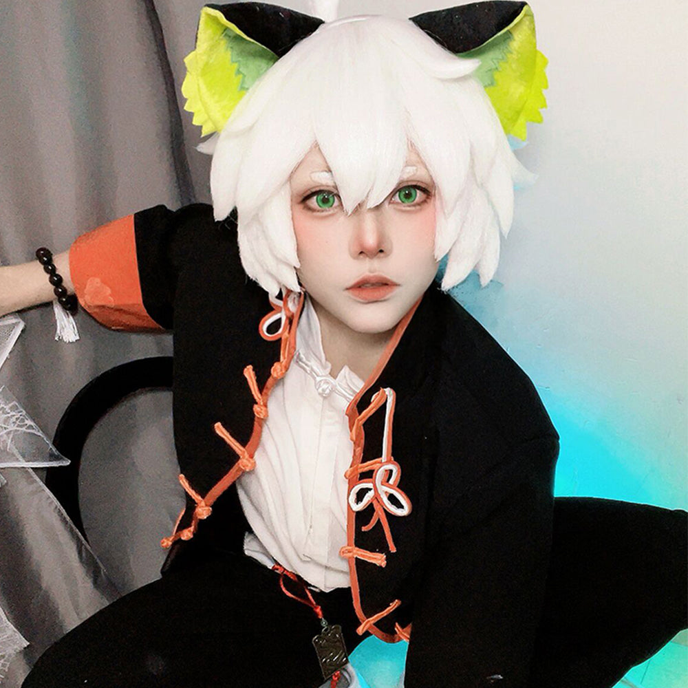 【In Stock】Game Arknights Cosplay Luo Xiaohei Cosplay Costume - Cosplay Costumes