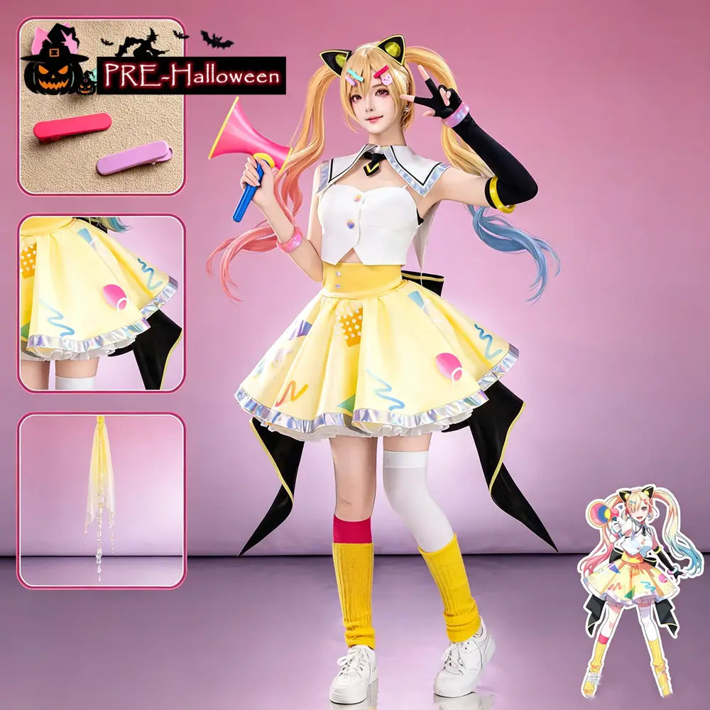 【In Stock】Game BanG Dream! Cosplay Nakamachi Arale Cosplay Costume - Cosplay Costumes