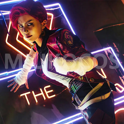 【Pre-Sale】Game League of Legends Cosplay Arcane Vi Cosplay Costume - Cosplay Costumes