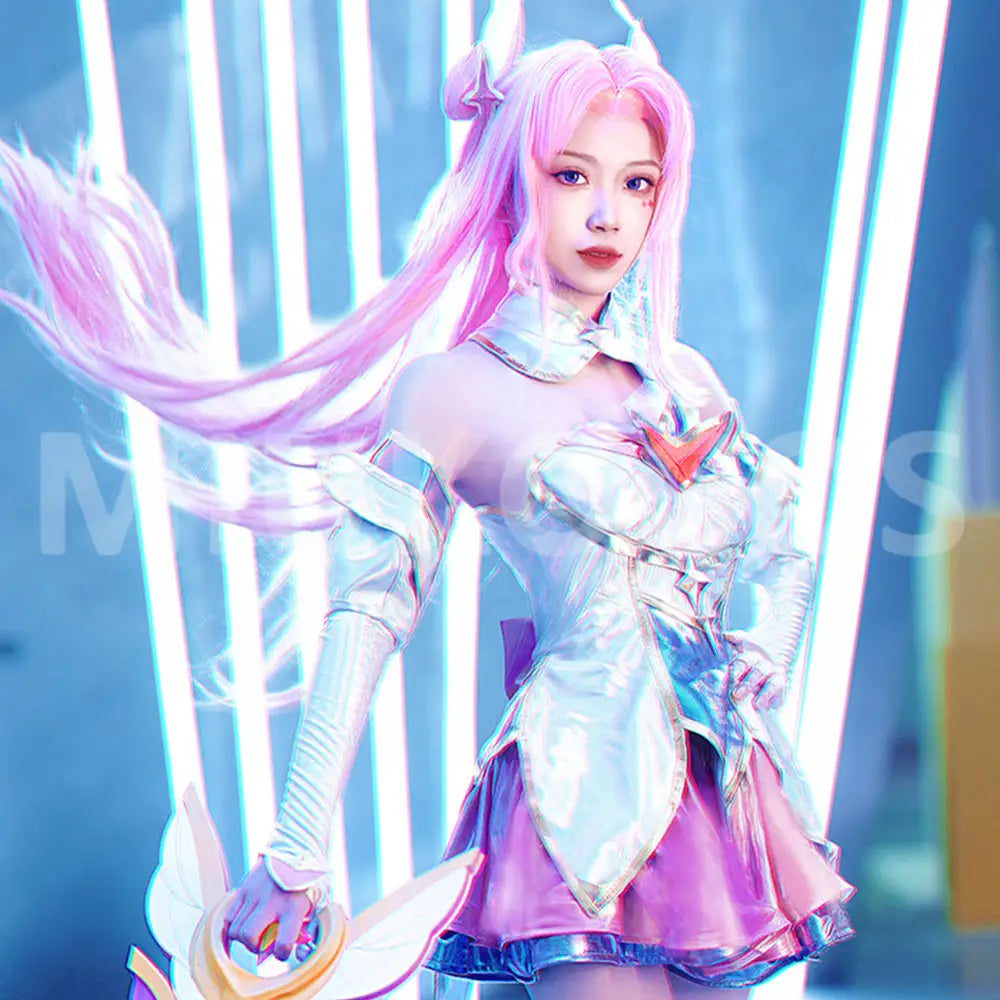 【Pre-Sale】Game League of Legends Cosplay Star Guardian Kaisa Cosplay Costume - Cosplay Costumes